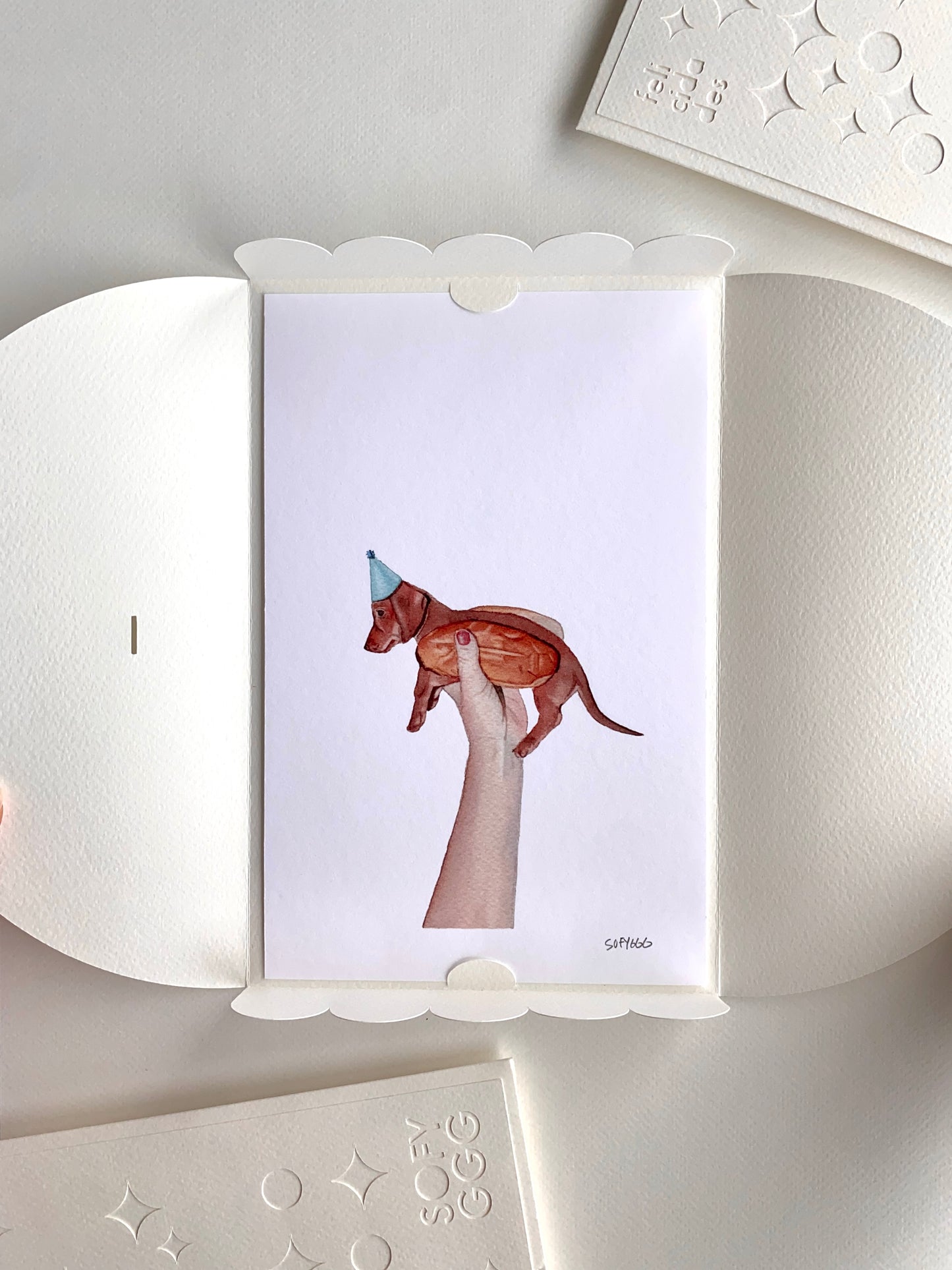 perro salchicha print