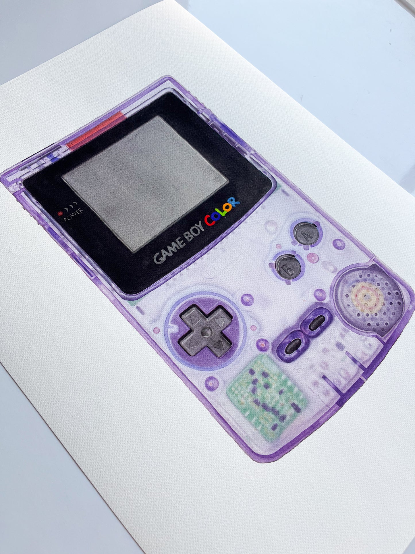 gameboy color print