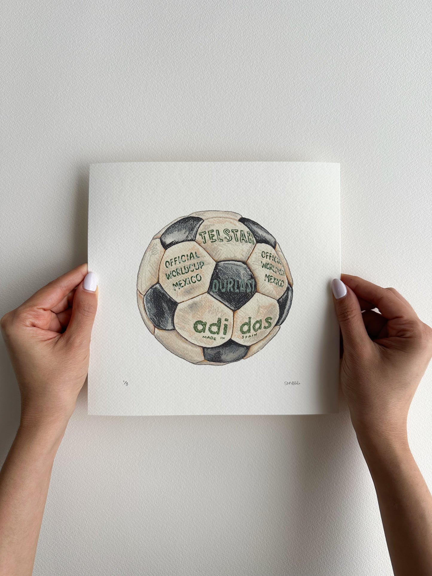 balón 1970 print