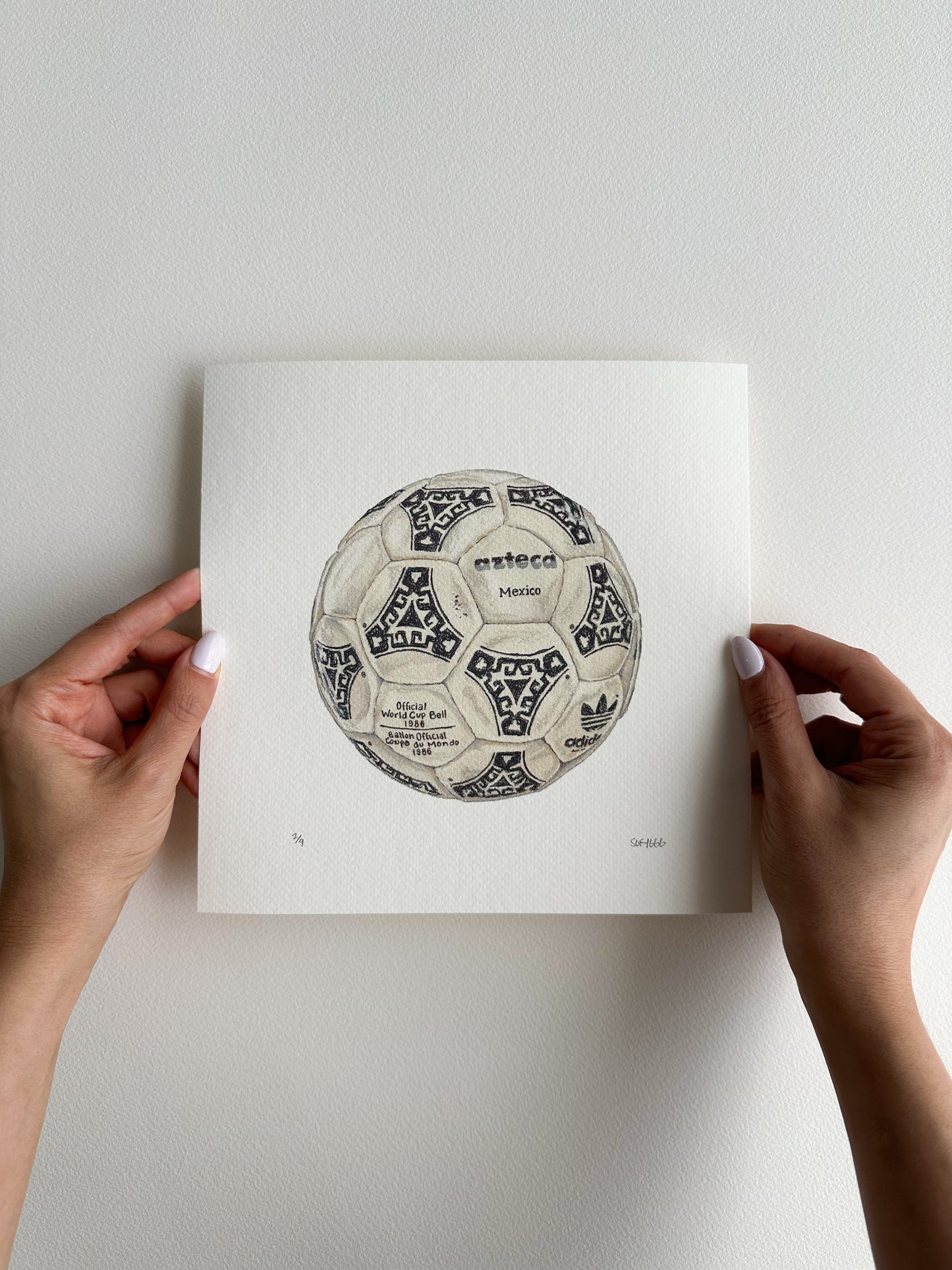 balón 1986 print