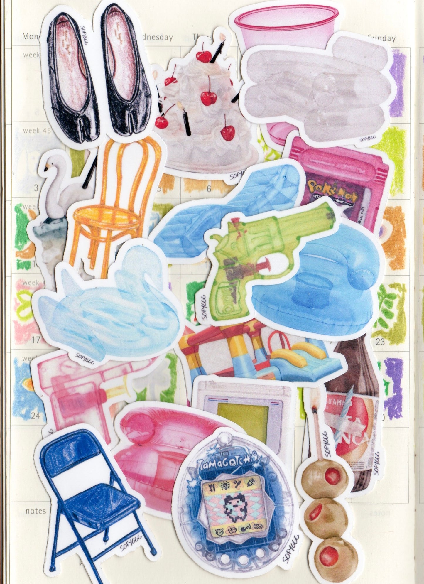 random sticker pack