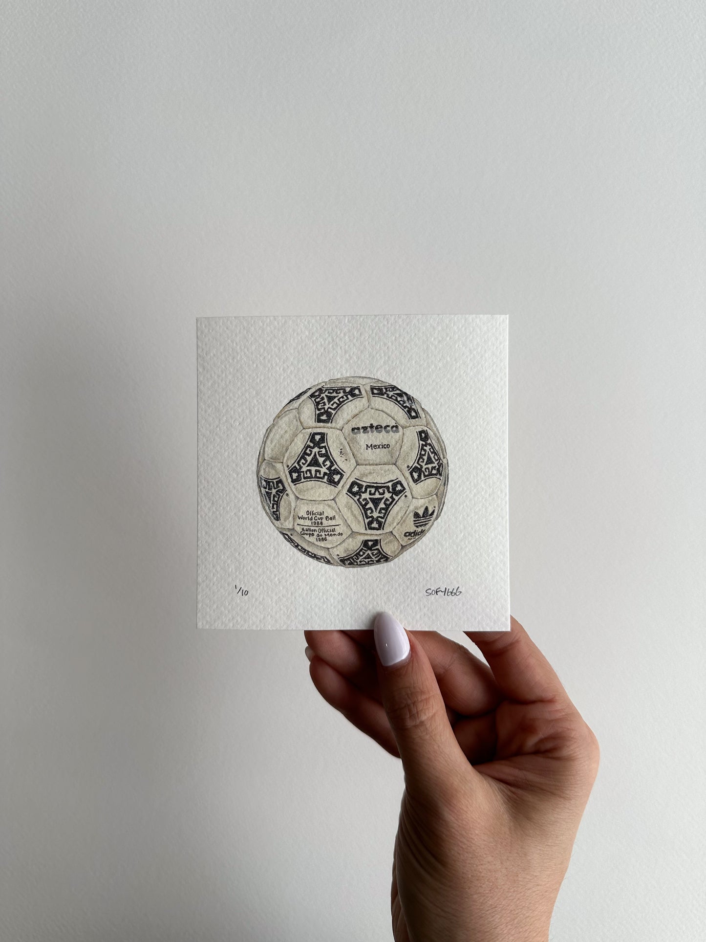 balón 1986 print