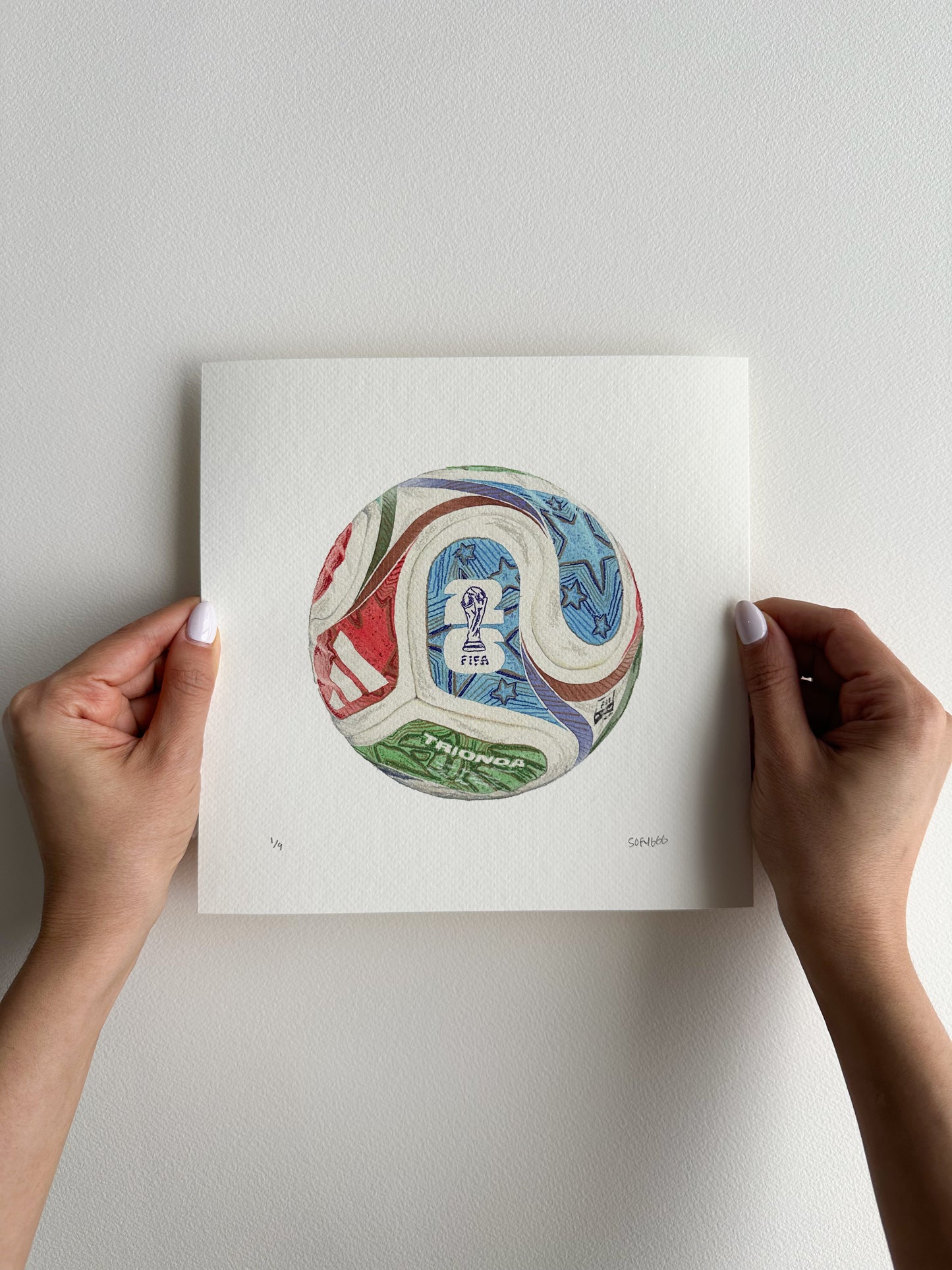 balón 2026 print