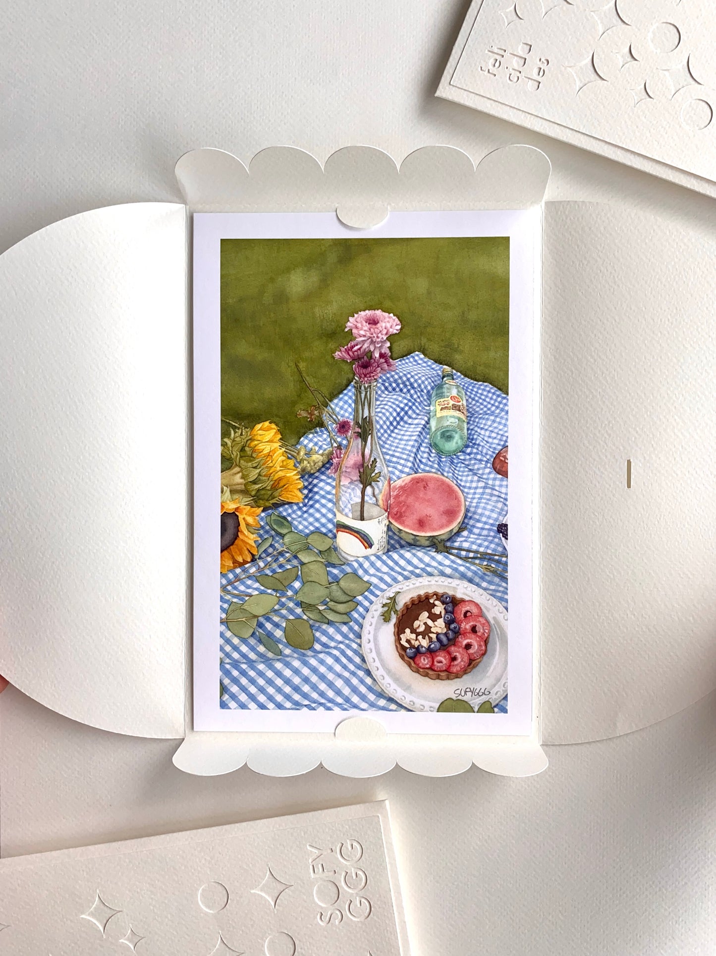 picnic birthday card