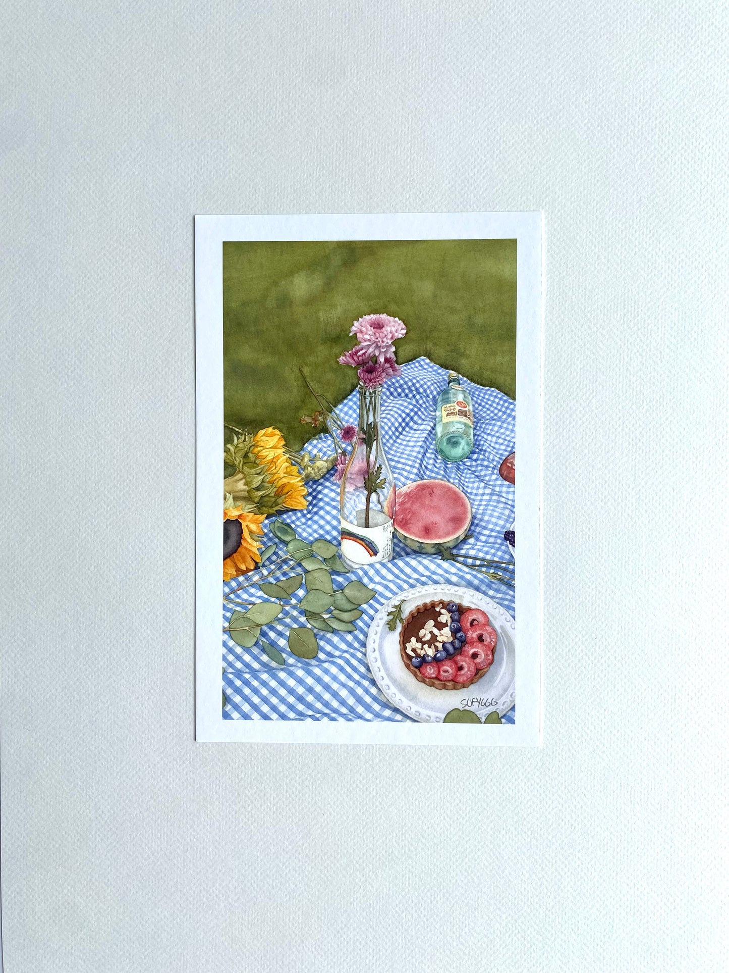 picnic birthday card