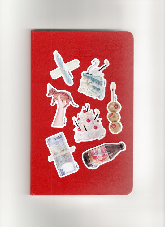 birthday sticker pack