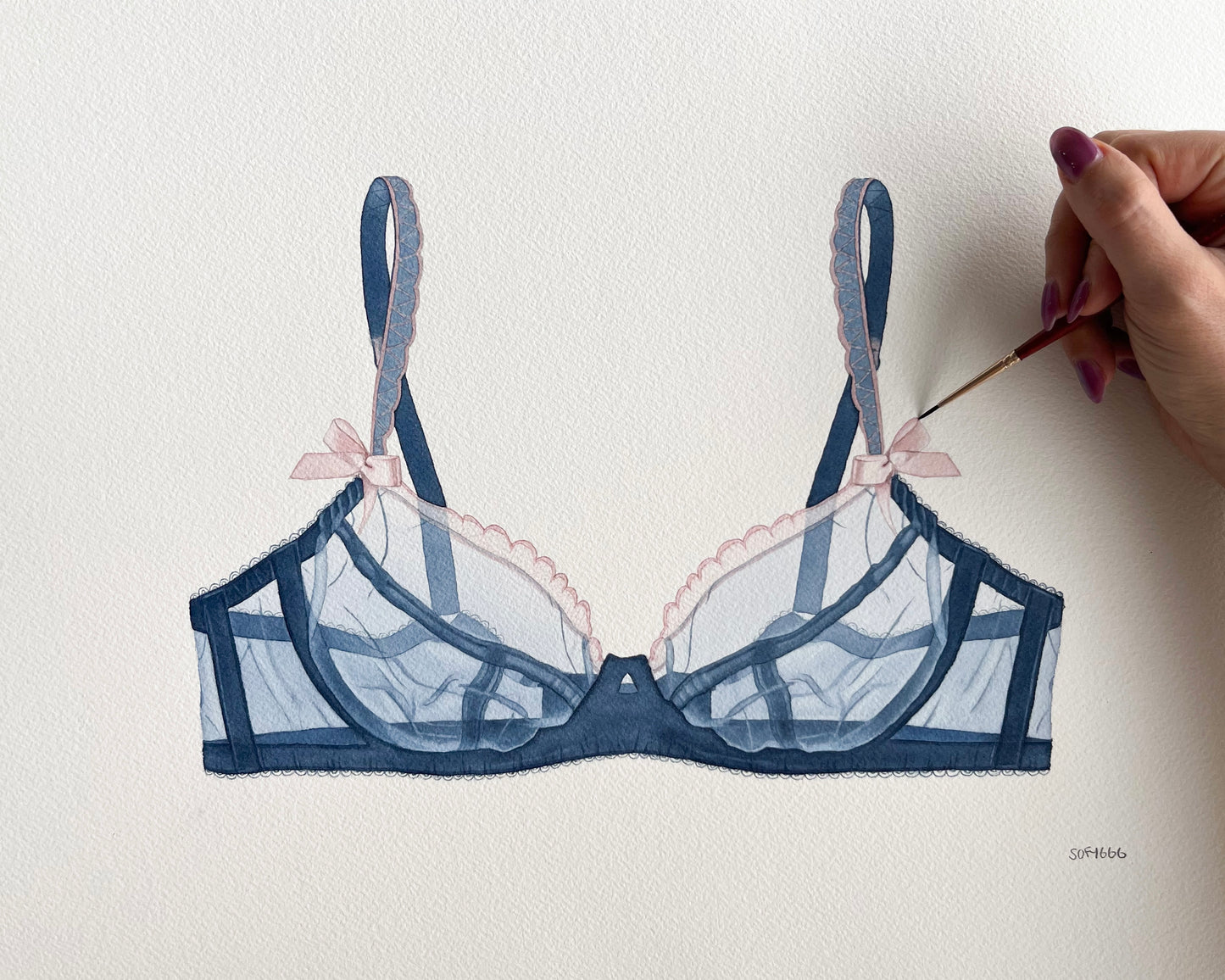 brasier azul