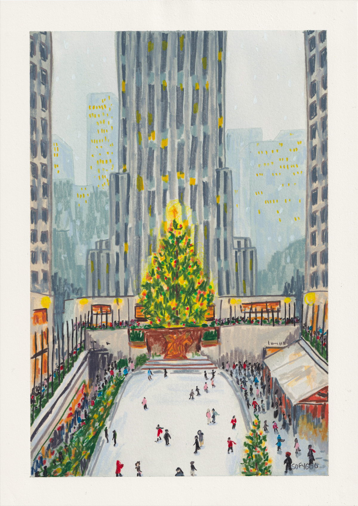 navidad en el rockefeller center