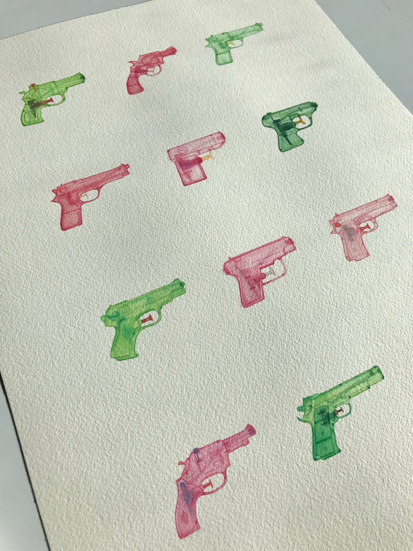 11 pistolas