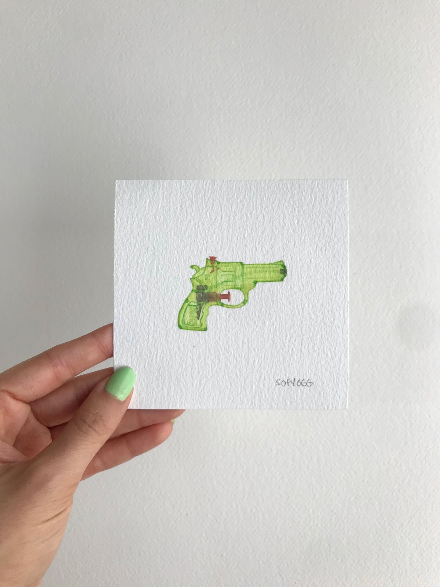 Pistola #1 mini print